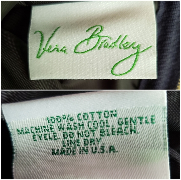 THREE EUC Retired Vera Bradley Windsor Navy Bags - Picture 8 of 8